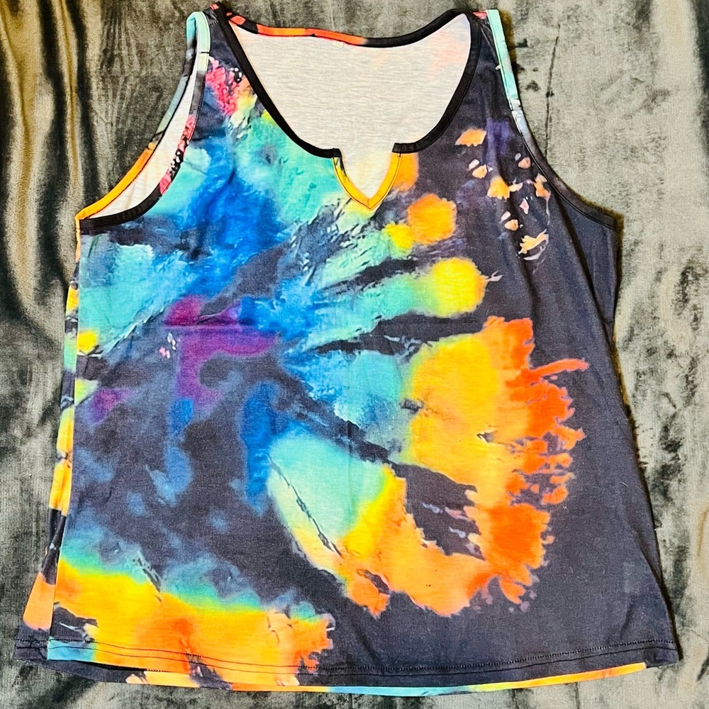Tie Dyed Tank Top